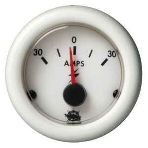 Guardian ammeter white 30-0-30 A